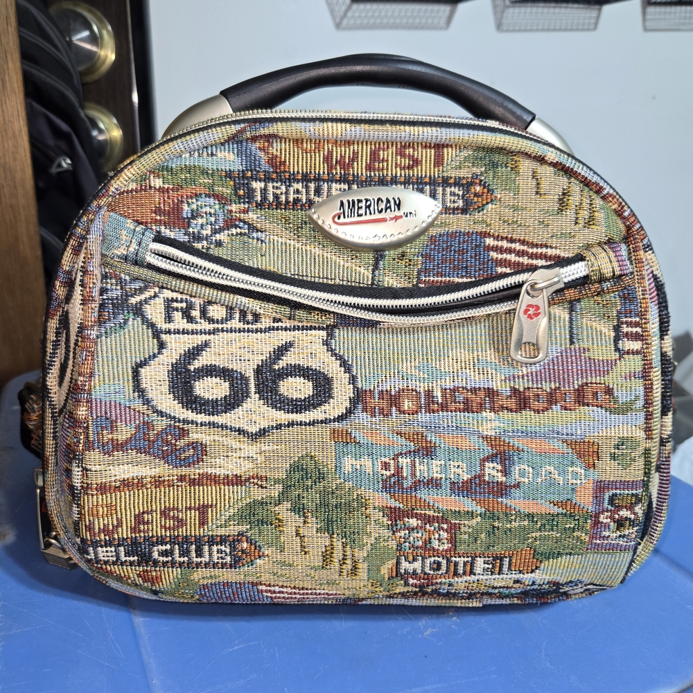 American Uni Route 66 Multicolor Travel Bag